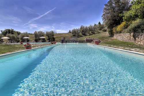 Location Appartement Toscane avec piscine