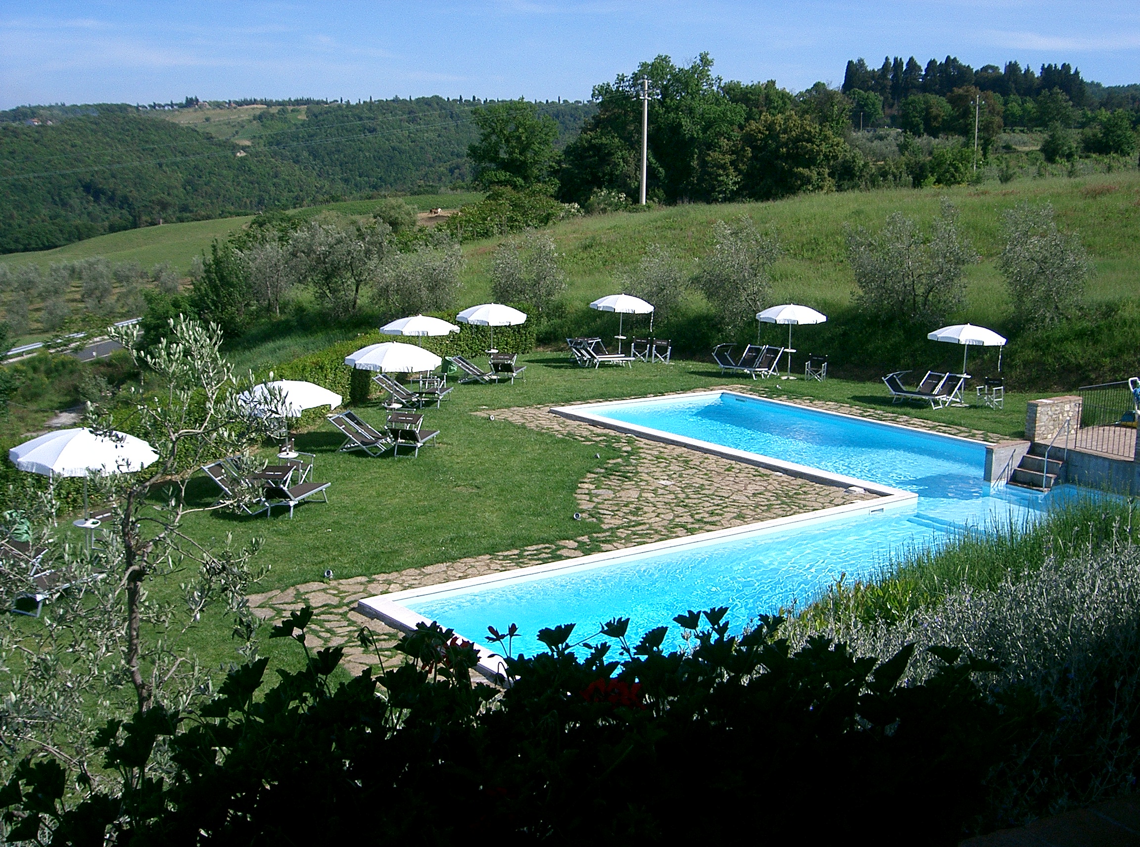 Location Appartement Toscane avec piscine